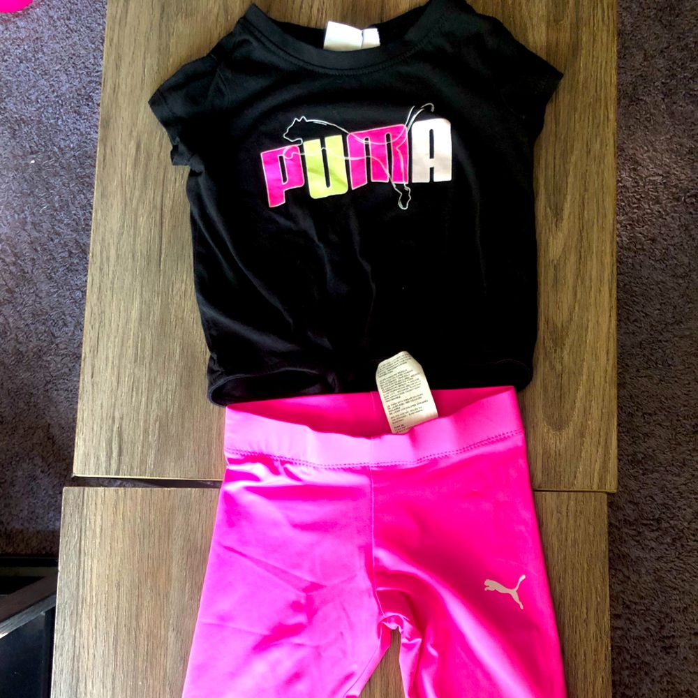 Toddler Girl Puma Set